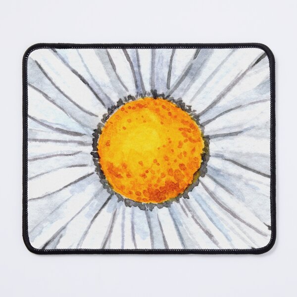 Item preview, Daisy - Round - Watercolour Painting designed and sold by Pattokarts.