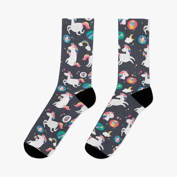 Item preview, Black Unicorn Seamless Pattern designed and sold by BeeMeCreative.