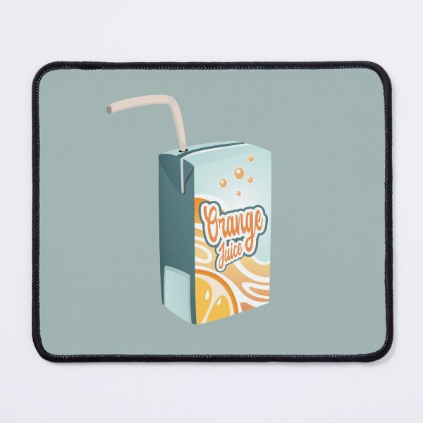 Item preview, Orange Juice Box - 100% Juice Drink designed and sold by TheMajesticGoat.