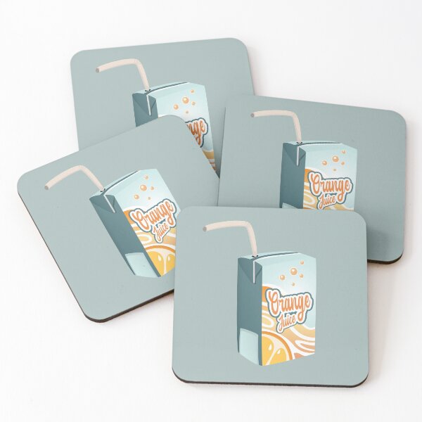 Item preview, Orange Juice Box - 100% Juice Drink designed and sold by TheMajesticGoat.