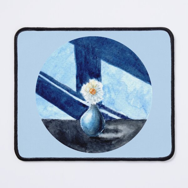 Item preview, Flower Vase - Round - Watercolour Painting designed and sold by Pattokarts.
