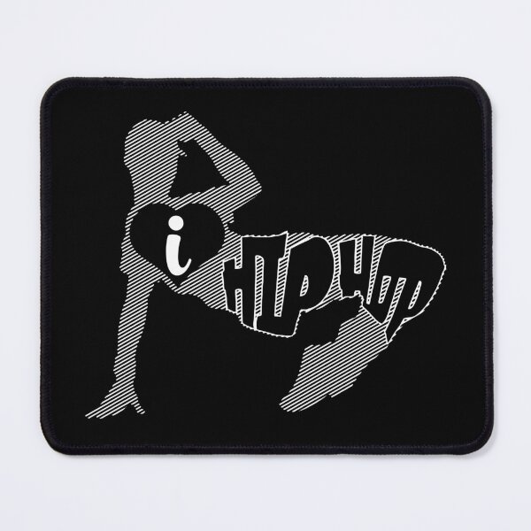 Item preview, I LOVE HIP HOP - HIP HOP MALE DANCER SILHOUETTE designed and sold by KoolDsignsDANCE.