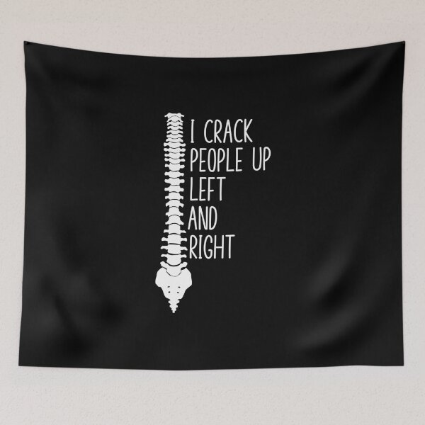 Item preview, I crack people up left and right funny chiropractor designed and sold by patroart.