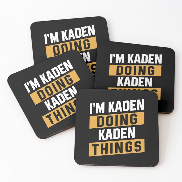 Item preview, I'm Kaden Doing Kaden Things - Funny First Name designed and sold by DiogoCalheiros.