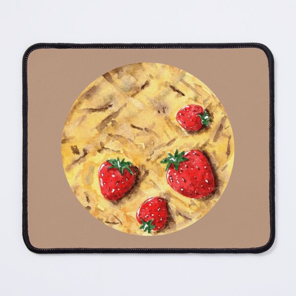 Item preview, Strawberries - Round - Watercolour Painting designed and sold by Pattokarts.