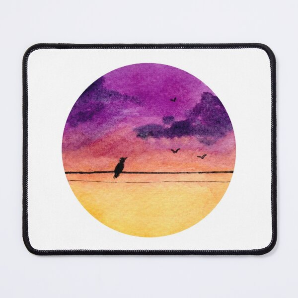 Item preview, Little Dreamer - Round - Watercolour Painting designed and sold by Pattokarts.