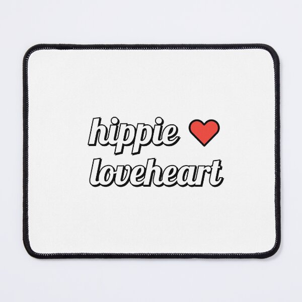 Item preview, HIPPIE LOVEHEART designed and sold by Inspirationmotivation.