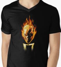 The Rider Men's V-Neck T-Shirt