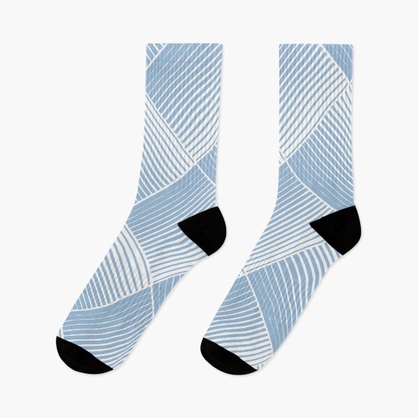 Item preview, Pastel Blue and White Square Mosaic Stripe Pattern 2022 Trending Color - Colour - Hue - Shade Pantone Clear Sky 14-4123 designed and sold by ColorOfTheYears.