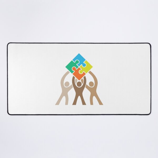 Item preview, Teamwork and Unity Jigsaw Puzzle Logo designed and sold by hobrath.