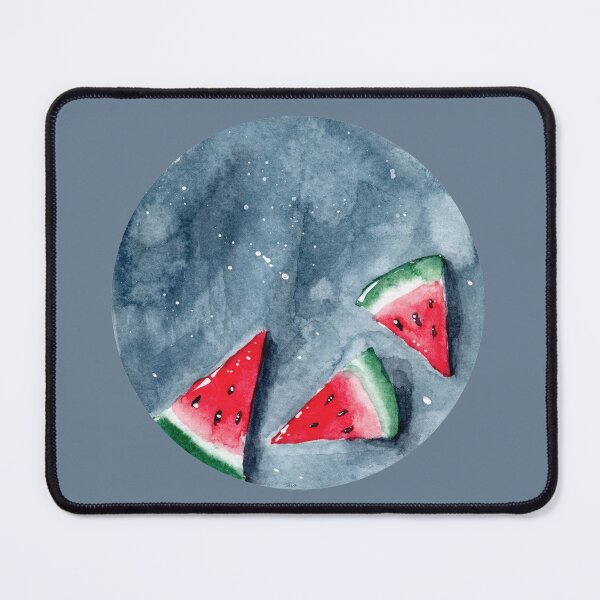 Item preview, Watermelons - Round - Watercolour Painting designed and sold by Pattokarts.