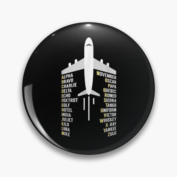 Item preview, Phonetic Alphabet Aviation Pilot Airplane designed and sold by lucretia155.