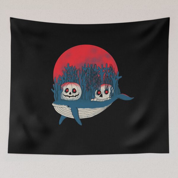 Item preview, Horror Whale Island designed and sold by Luan Huynh.