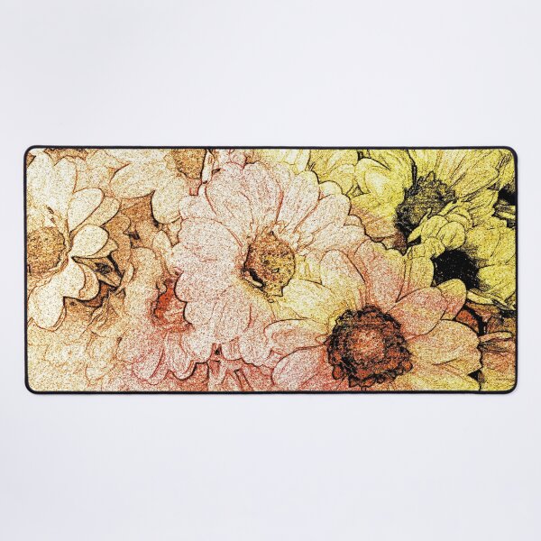 Item preview, Shabby chic Romantic Daisies Flowers Floral Bouquet designed and sold by Anna Lemos.