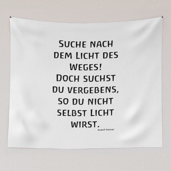 Item preview, Search for the light of the way! - Rudolf Steiner Waldorf School Anthroposophy designed and sold by DOM-Shop.