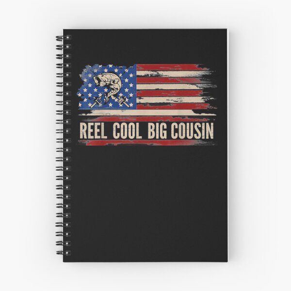 Item preview, Reel Cool Big Cousin American Usa Flag Fishing Fish designed and sold by aliceshe.