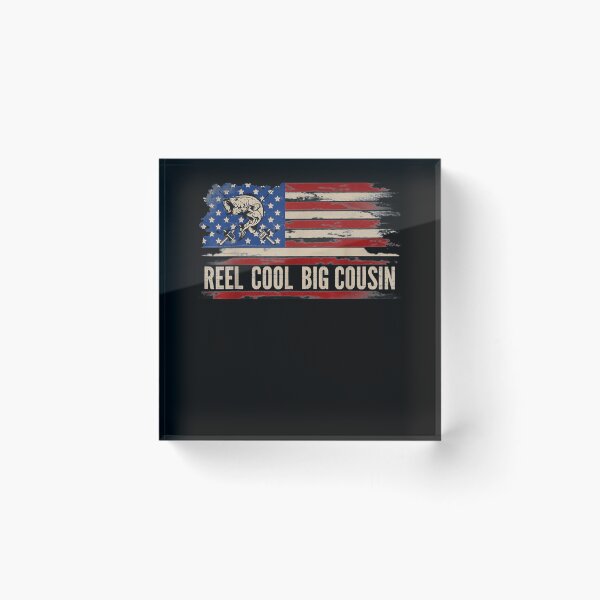 Item preview, Reel Cool Big Cousin American Usa Flag Fishing Fish designed and sold by aliceshe.