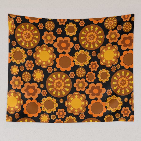 Item preview, burnt orange Autumn Pattern designed and sold by dionysusgk555.