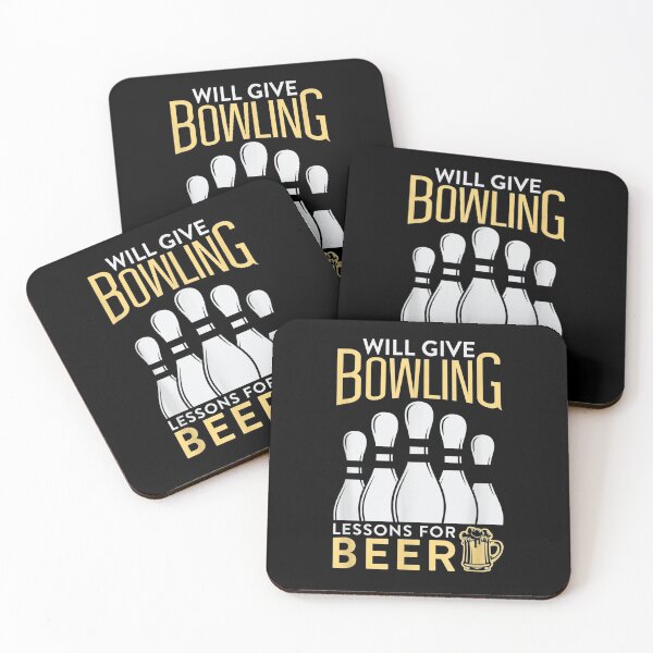 Item preview, Bowling Team Will Give Bowling Lessons For Beer designed and sold by lucretia155.