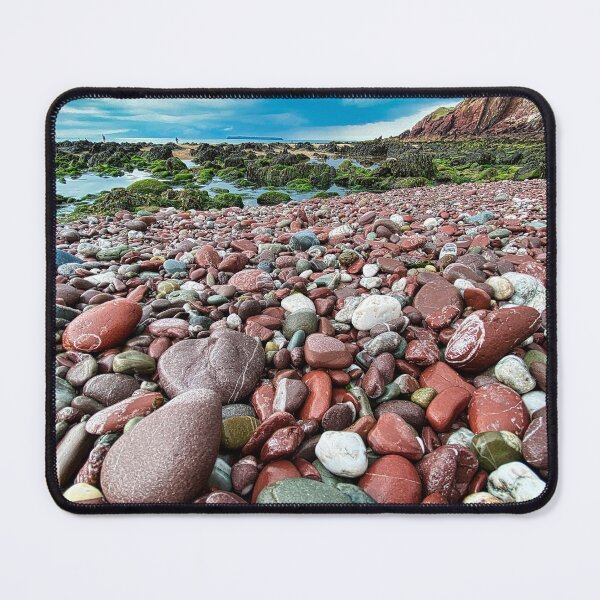 Item preview, Colorful Rocky Beach at Low Tide in Wales designed and sold by Sailmates Reflections.