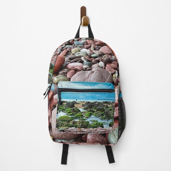 Item preview, Colorful Rocky Beach at Low Tide in Wales designed and sold by Sailmates Reflections.