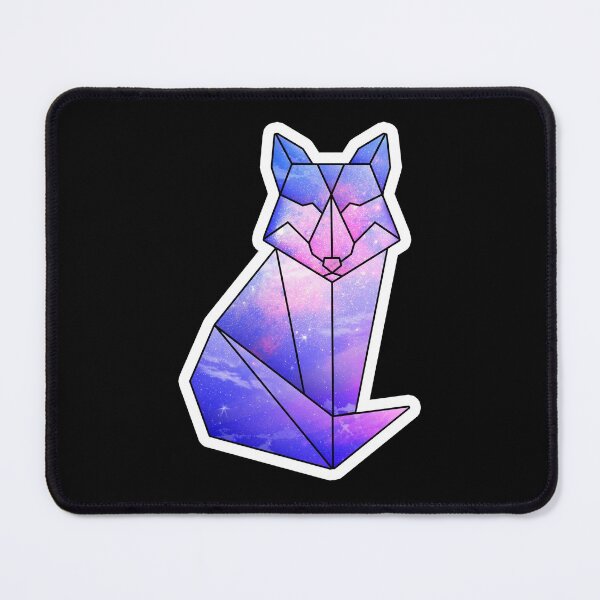 Item preview, Purple galaxy fox origami designed and sold by BeeMeCreative.