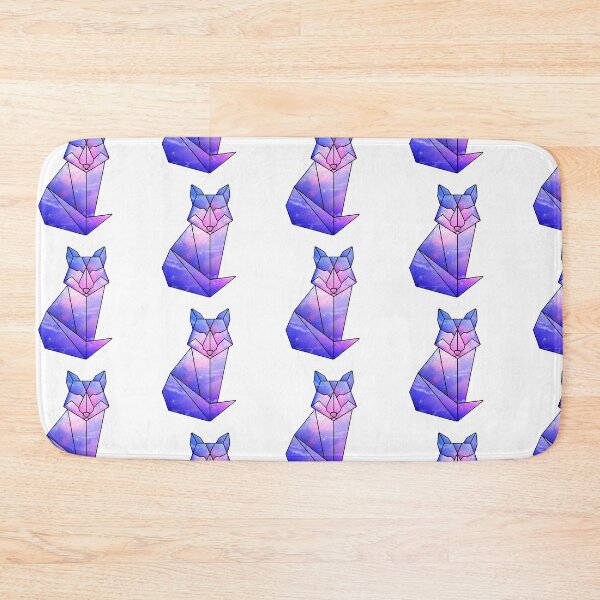 Item preview, Purple galaxy fox origami designed and sold by BeeMeCreative.
