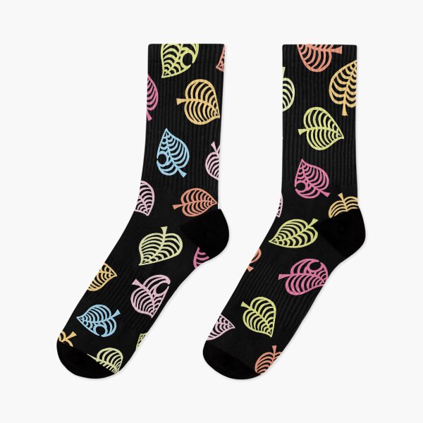 Item preview, Nook Leaf Aloha Logo - Rainbow Colors on Black designed and sold by TheMajesticGoat.