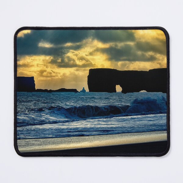 Item preview, Evening at the Black Sand Beach - Iceland designed and sold by Kathy Weaver.