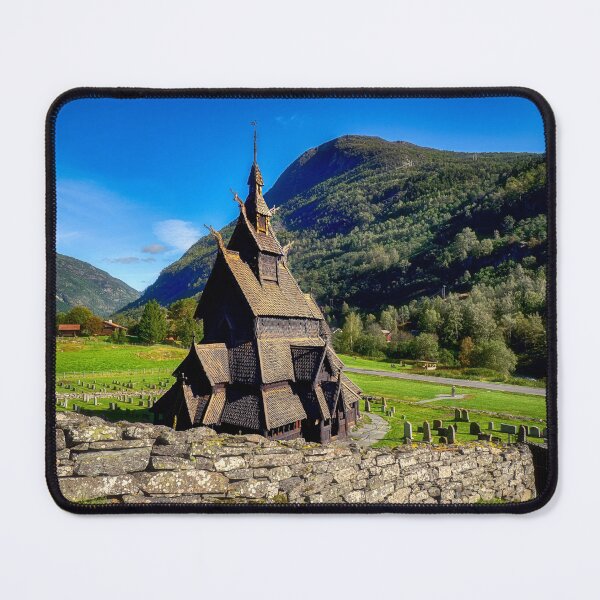 Item preview, Borgund Stave Church - Norway designed and sold by Kathy Weaver.