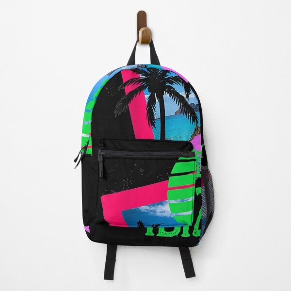 Item preview, I'd Rather Be In Ibiza Retrowave Palms Beach designed and sold by lucretia155.