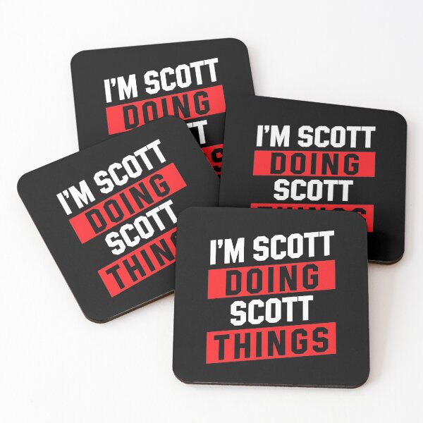 Item preview, I'm Scott Doing Scott Things - Funny First Name designed and sold by DiogoCalheiros.
