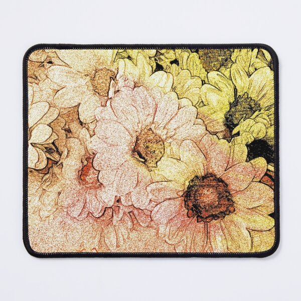 Item preview, Shabby chic Romantic Daisies Flowers Floral Bouquet designed and sold by Anna Lemos.