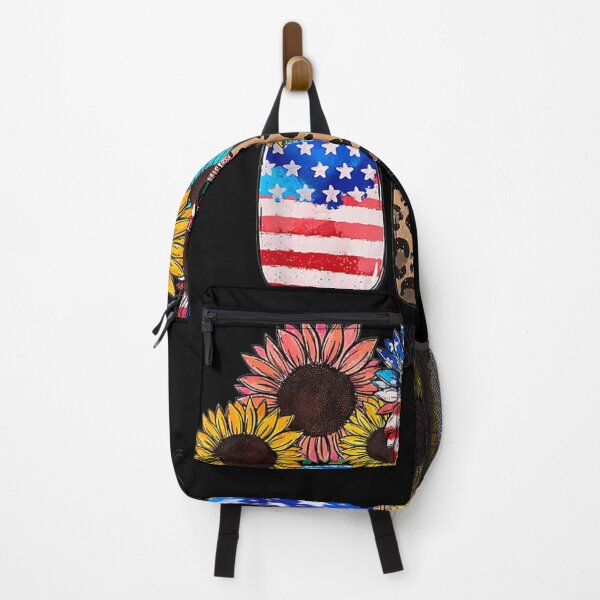Item preview, God Bless The Usa Sunflower American Flag Floral 4th Of July designed and sold by aliceshe.