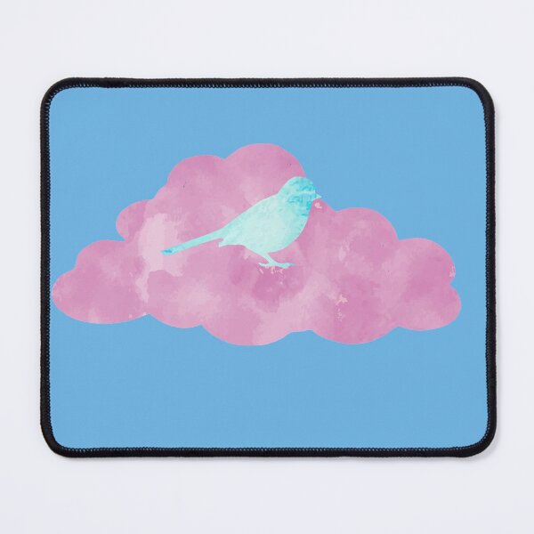 Item preview, Blue Bird on Pink Cloud designed and sold by Anna Lemos.