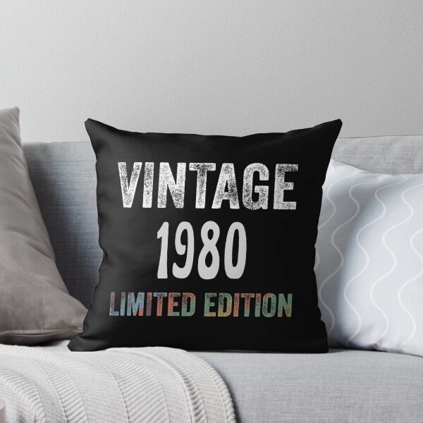 Item preview, Vintage 1980 Limited Edition Birthday designed and sold by ZiesMerch.