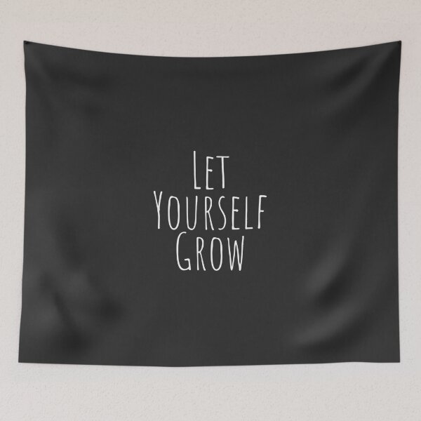 Item preview, Let yourself grow FAITH QUOTES, religious quote, bible verse,thankful quotes designed and sold by Minimalist Quotes and Sayings.