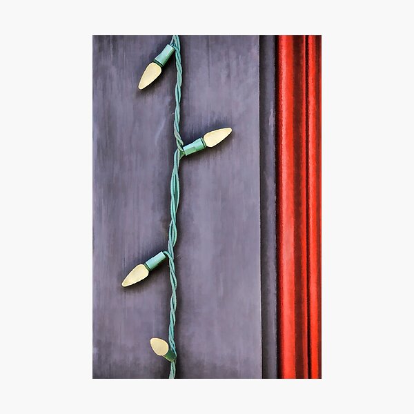Artikelvorschau, Hanging String Christmas Lights entworfen und verkauft von David Letts.