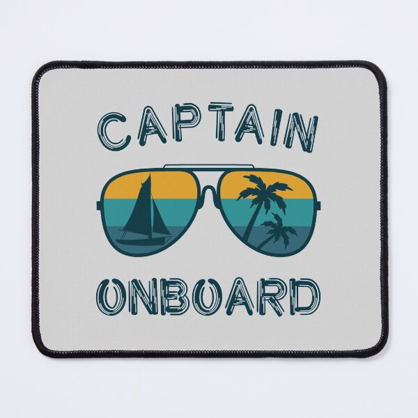 Item preview, Captain onboard - sailing lover designed and sold by SidTastic .