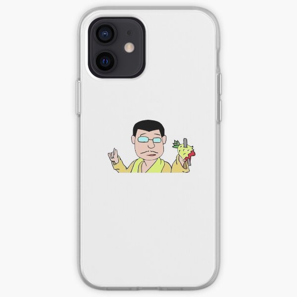 PPAP Pen pineapple apple pen tshirt iPhone Soft Case