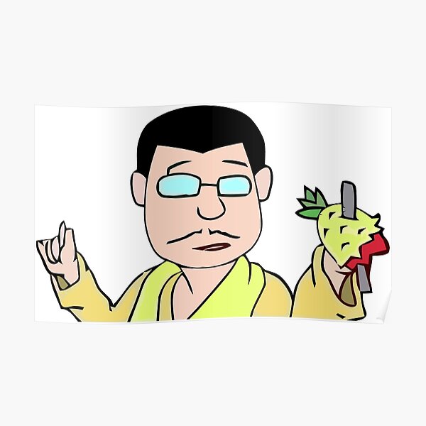 PPAP Pen pineapple apple pen tshirt Poster
