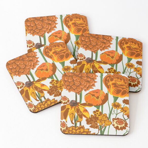 Item preview, burnt orange autumn pattern designed and sold by dionysusgk555.