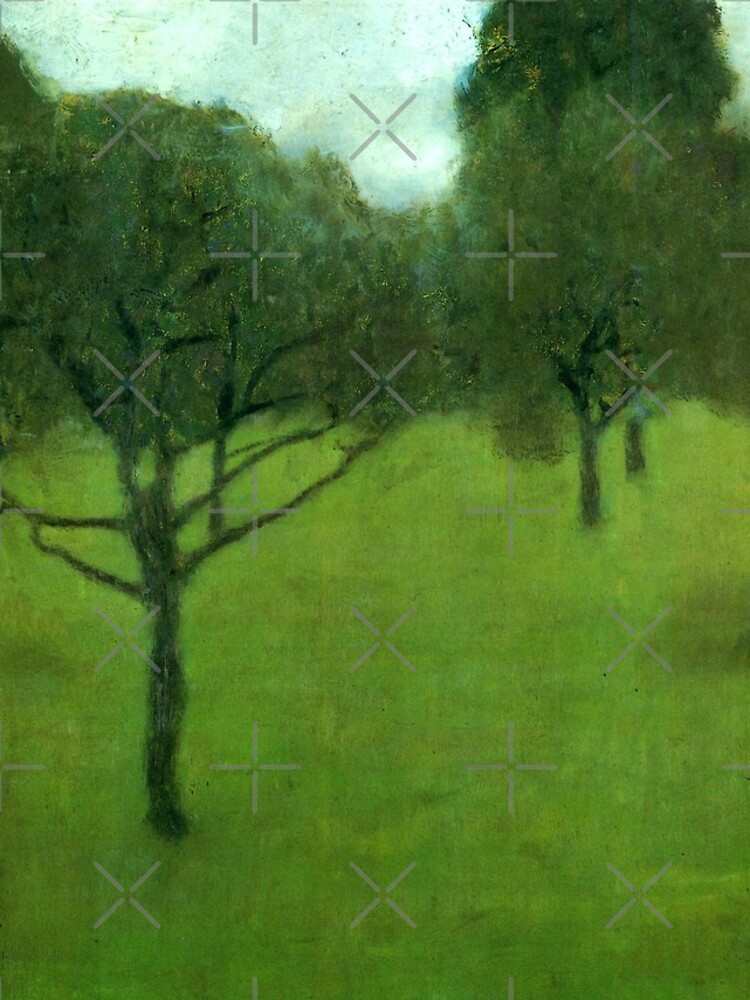 Aperçu 4 sur 4. Coque iPhone avec l'œuvre Gustav Klimt «Verger 1896» créée et vendue par ALD1.