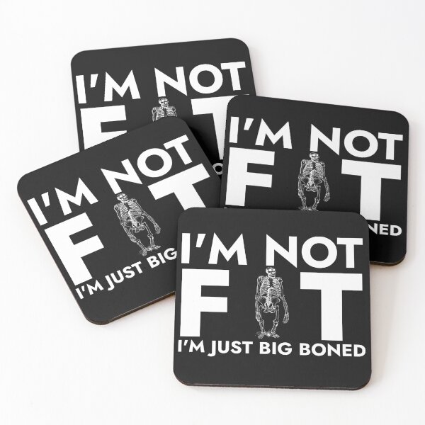Item preview, I'm not fat I'm just big boned designed and sold by blancheart1.
