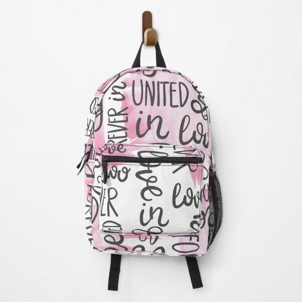Item preview, Cute Hand Drawn Watercolor Love Quotes Pattern designed and sold by EpicArtz.