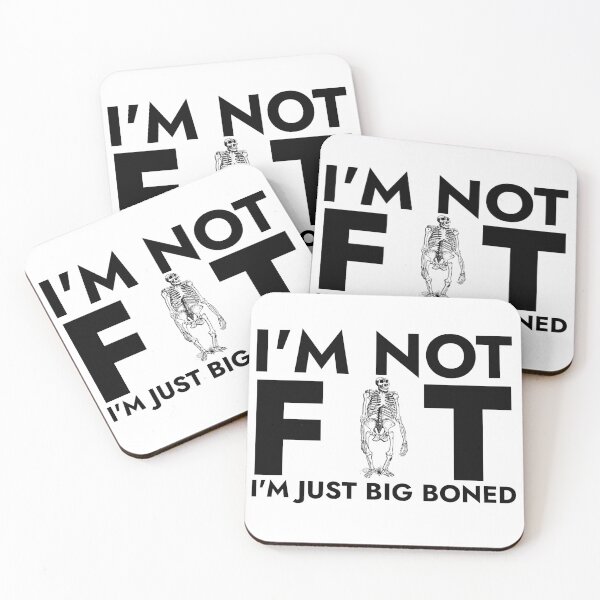 Item preview, I'm not fat I'm just big boned designed and sold by blancheart1.