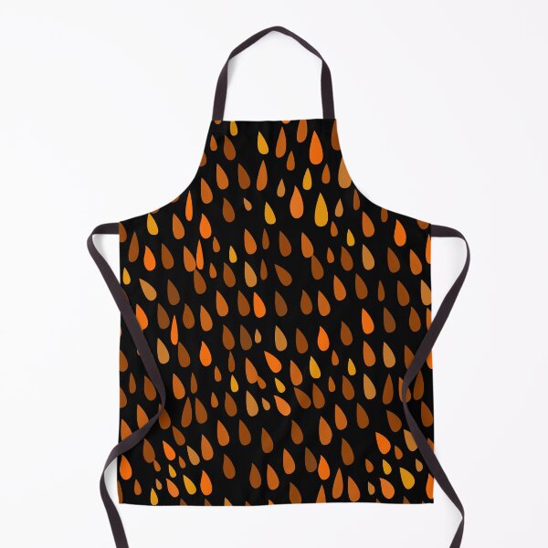 Item preview, burnt orange autumn pola dot pattern designed and sold by dionysusgk555.