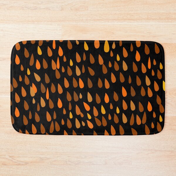 Item preview, burnt orange autumn pola dot pattern designed and sold by dionysusgk555.