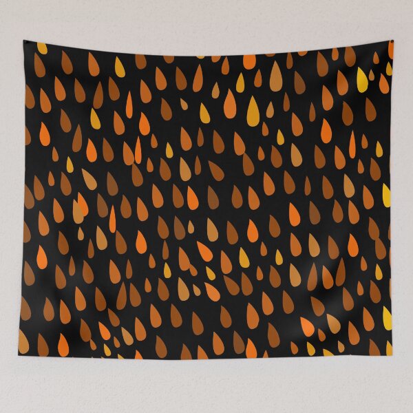 Item preview, burnt orange autumn pola dot pattern designed and sold by dionysusgk555.