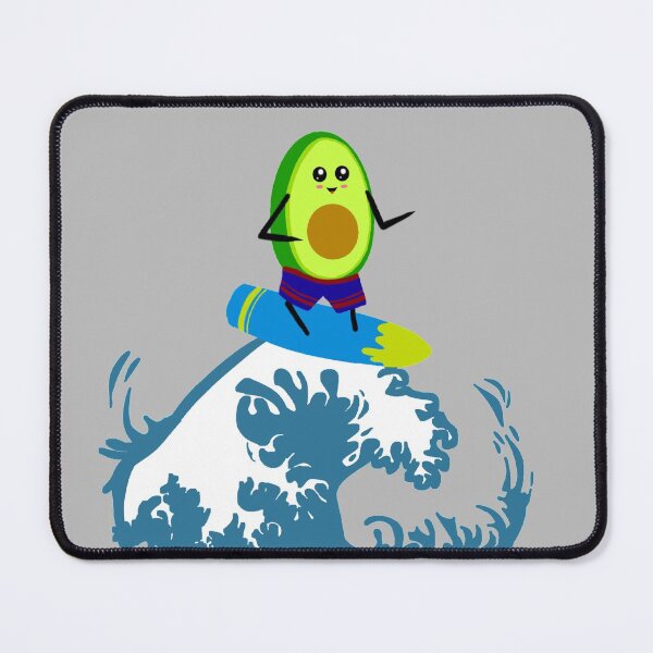 Item preview, Funny Avocado Surfing designed and sold by Avani01.